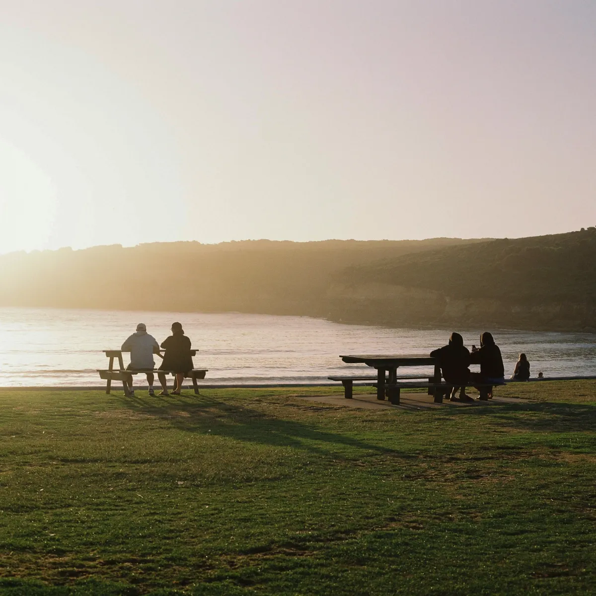 Golder hour at Port Campbell